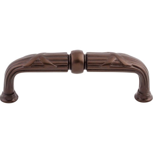 Top Knobs Ribbon & Reed D Pull 3 3/4" c-c in Oil Rubbed Bronze