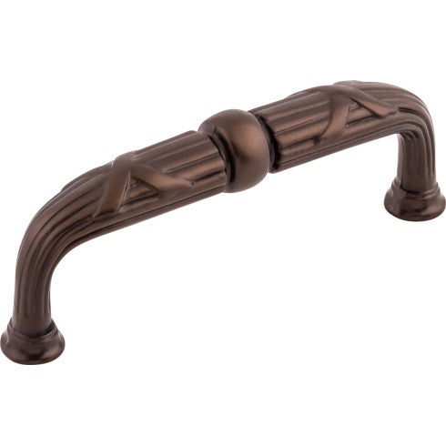 Top Knobs Ribbon & Reed D Pull 3 3/4" c-c in Oil Rubbed Bronze