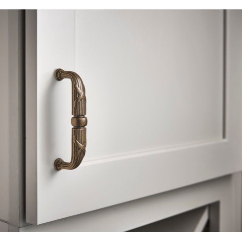 Top Knobs Ribbon & Reed D Pull 3 3/4" c-c in Oil Rubbed Bronze