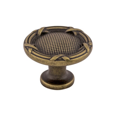 Top Knobs Ribbon & Reed Knob 1 1/4" in German Bronze