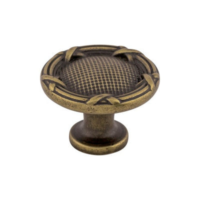 Top Knobs Ribbon & Reed Knob 1 1/4" in German Bronze