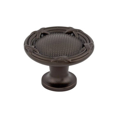 Top Knobs Ribbon & Reed Knob 1 1/4" in Oil Rubbed Bronze