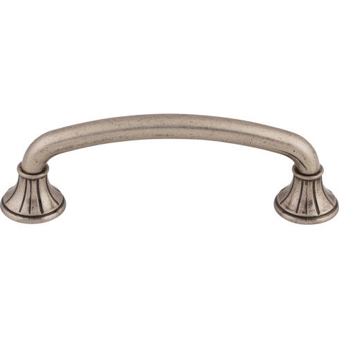 Top Knobs Lund Pull 4" c-c in Pewter Antique