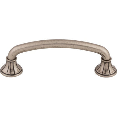 Top Knobs Lund Pull 4" c-c in Pewter Antique