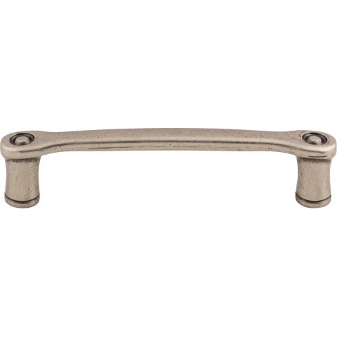 Top Knobs Link Pull 3 3/4" c-c in Pewter Antique