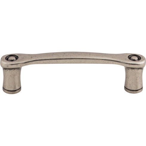 Top Knobs Link Pull 3" c-c in Pewter Antique