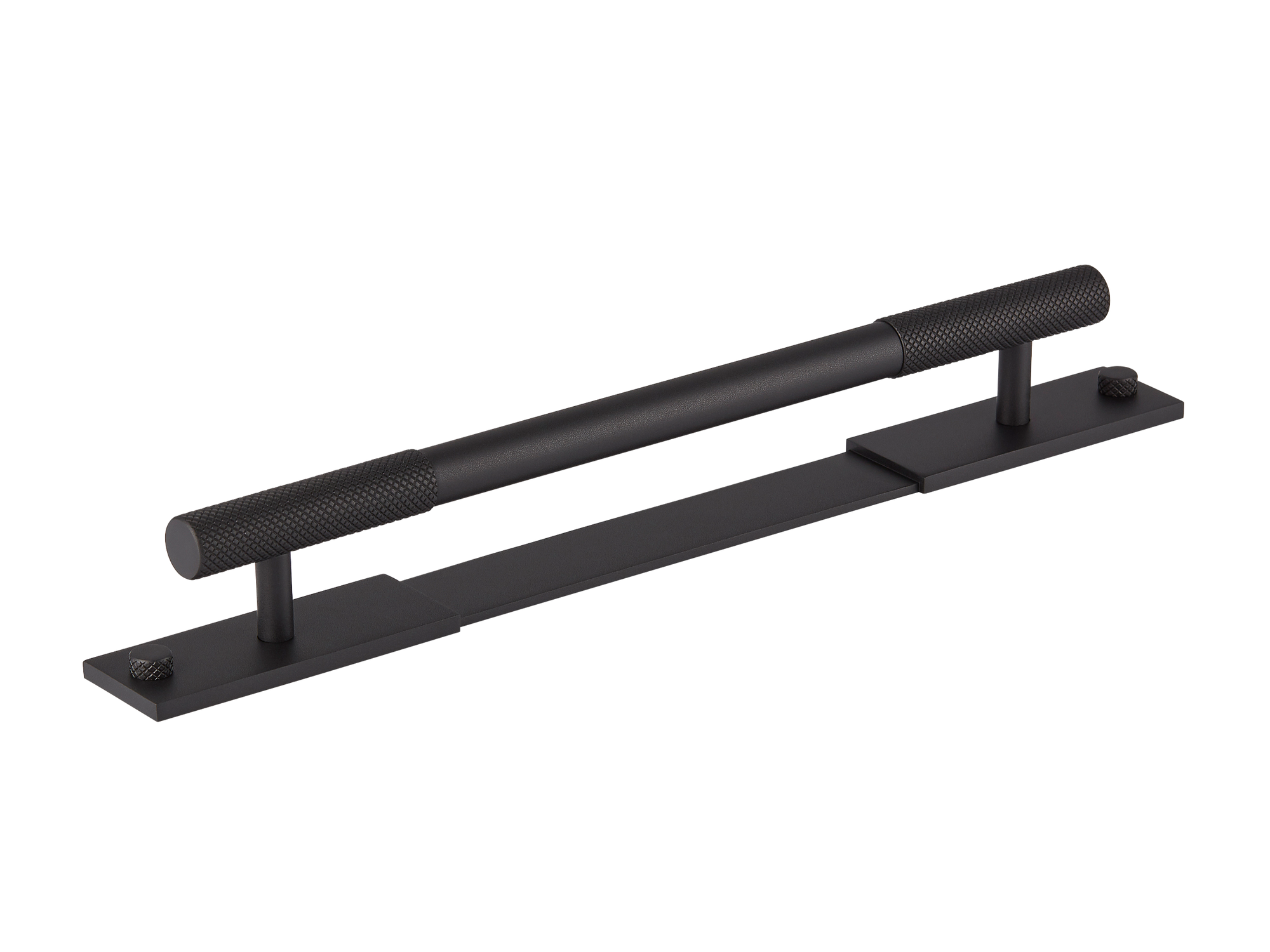 Armac Martin MIX Diamond Knurled Pull Handle & Backplate
