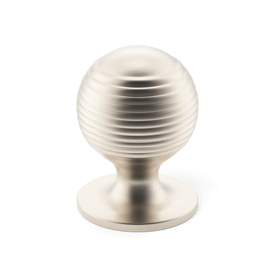 Armac Martin Merrick Cabinet Knob in 19mm / Satin Nickel Plate