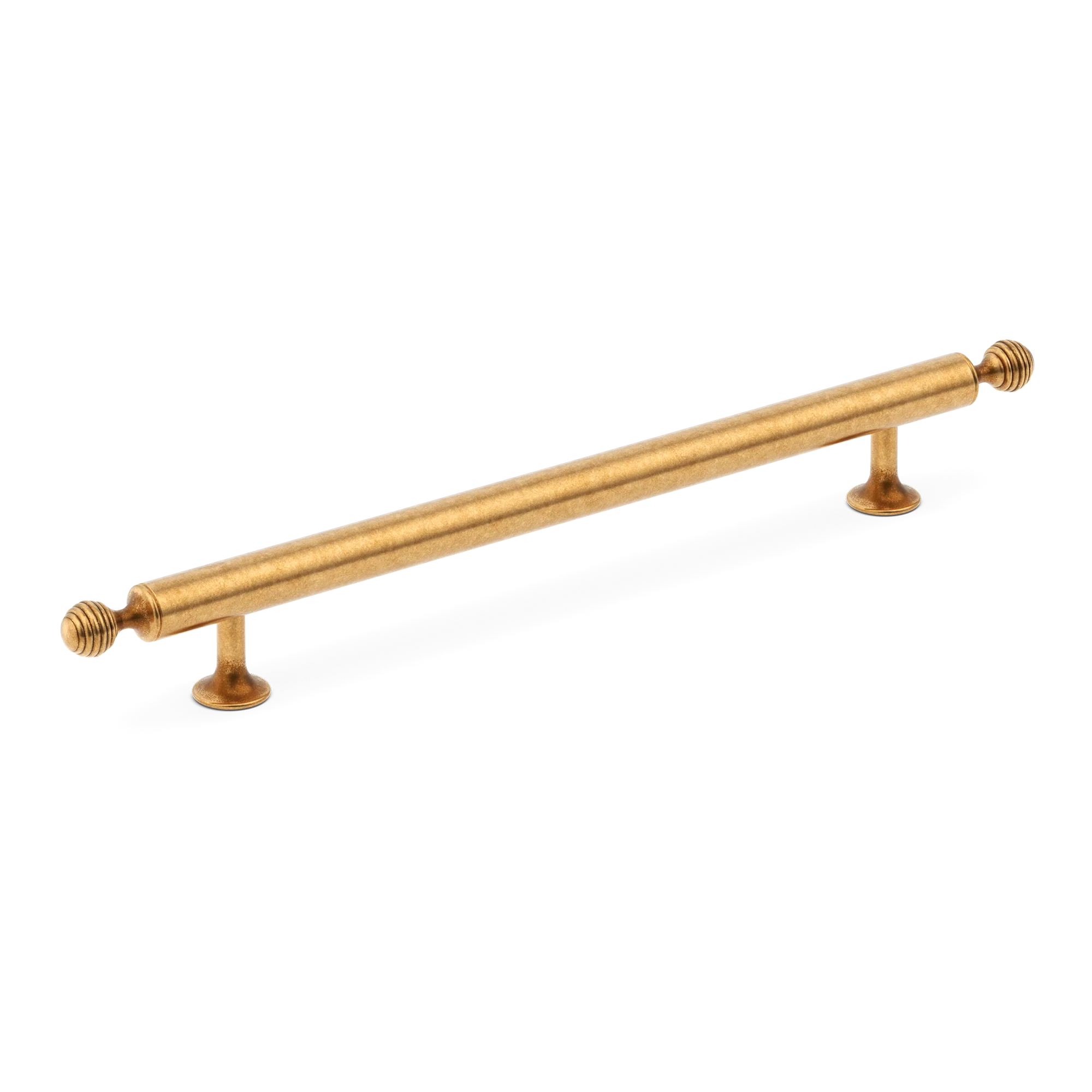Armac Martin Merrick Cabinet Handle in 96mm / Burnished Brass
