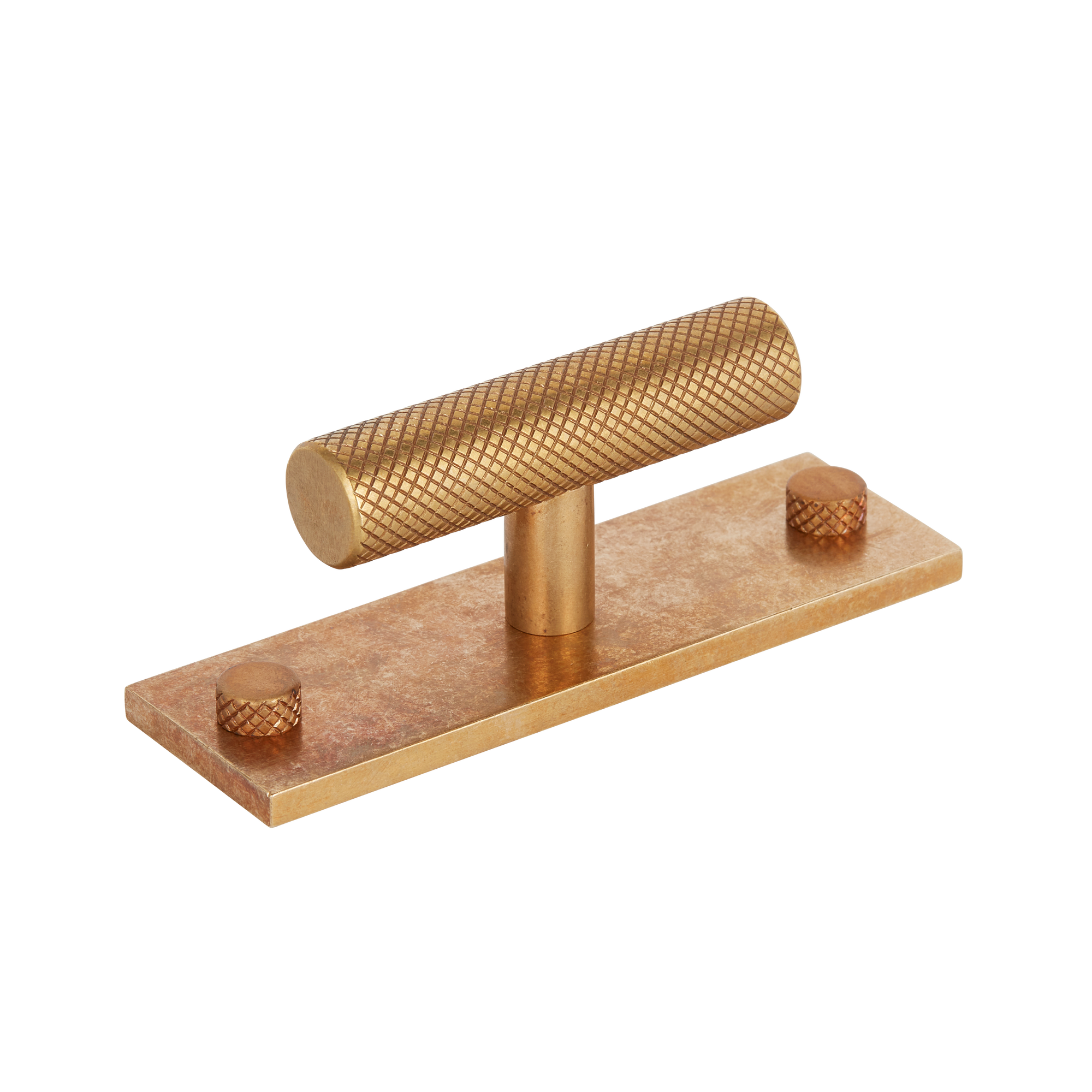 Armac Martin MIX Diamond Knurled T-bar Handle & Backplate