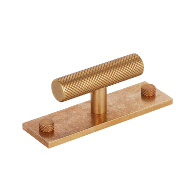 Armac Martin MIX Diamond Knurled T-bar Handle & Backplate