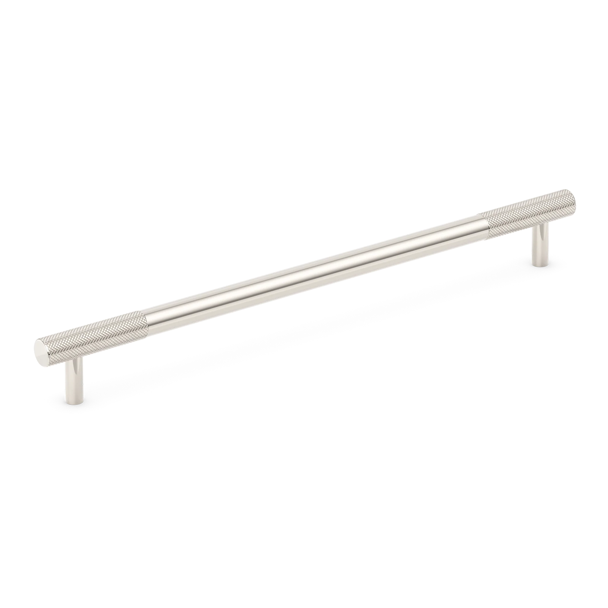 Armac Martin MIX Diamond Knurled Cabinet & Appliance Pulls in 384mm / Polished Chrome Plate