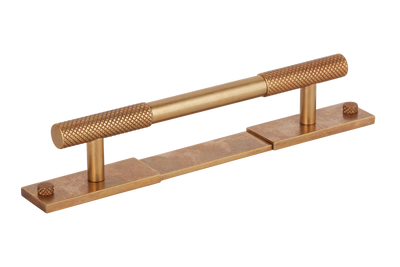 Armac Martin MIX Diamond Knurled Pull Handle & Backplate