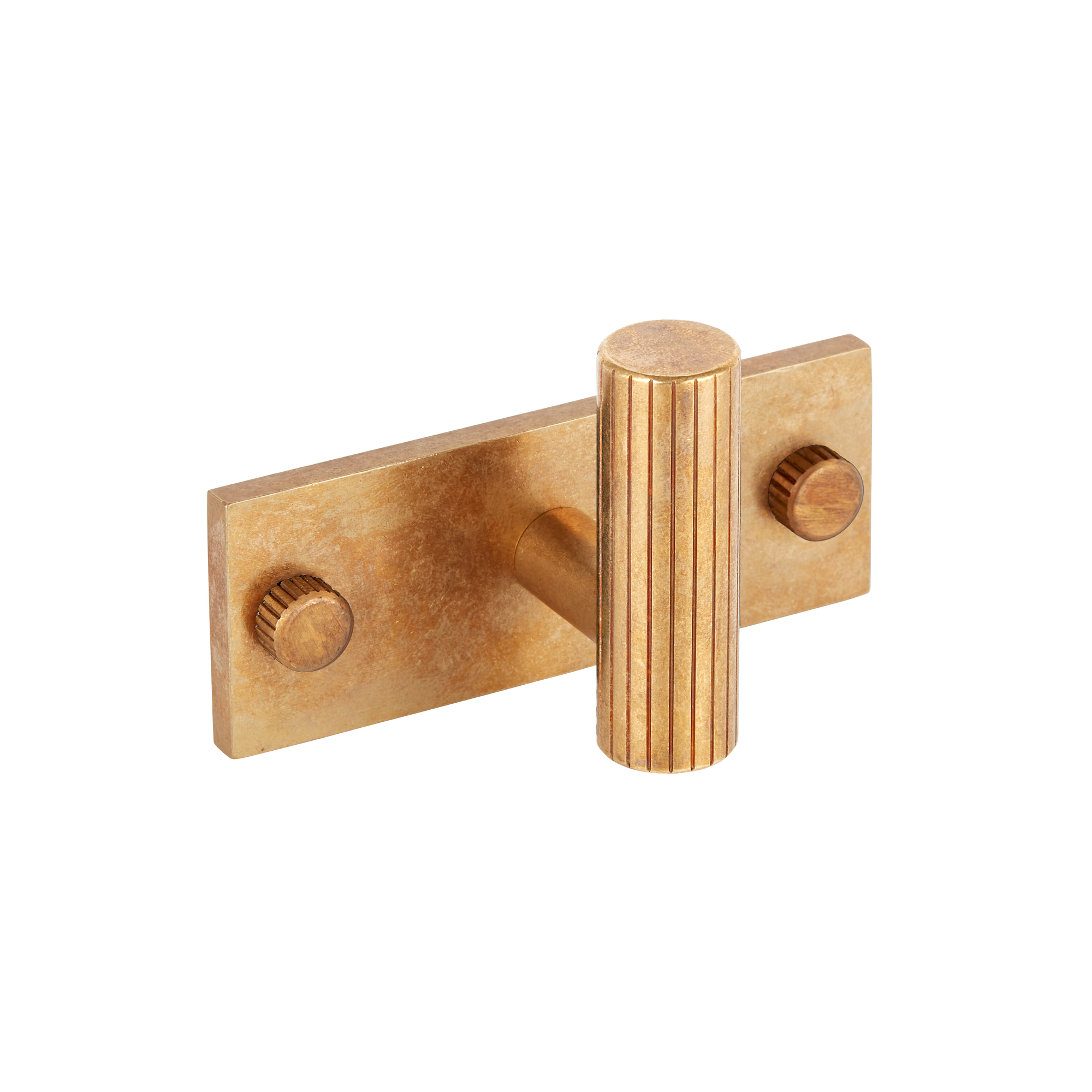 Armac Martin MIX Straight Knurled Single Horizontal Wall Hook