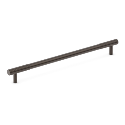 Armac Martin MIX Straight Knurled Cabinet & Appliance Pulls in 384mm / Dark Bronze
