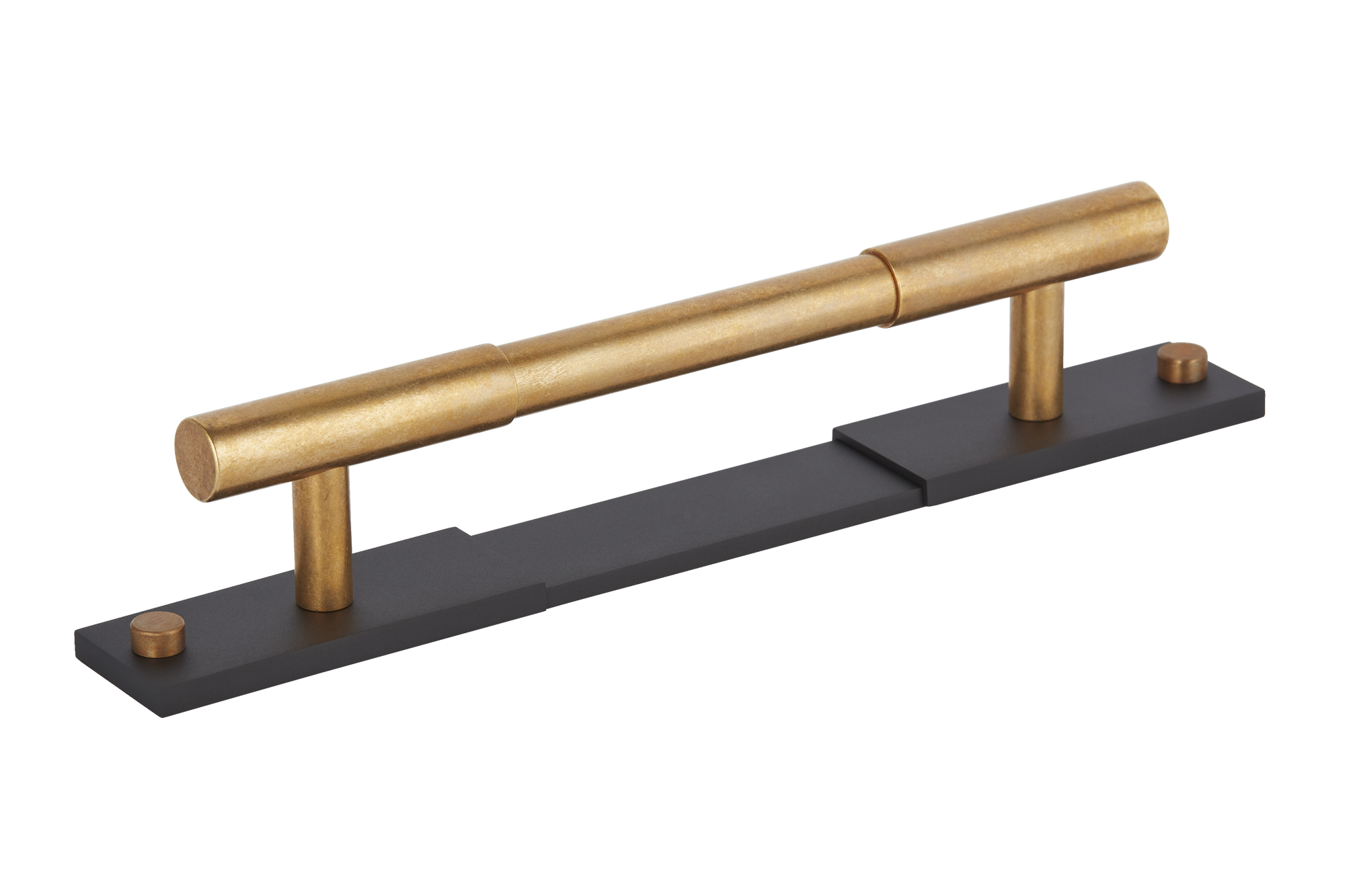Armac Martin MIX Plain Cabinet Handle & Backplate - Mixed Finish