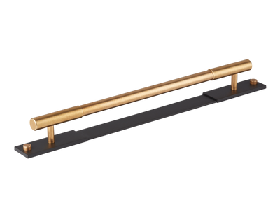 Armac Martin MIX Plain Cabinet Handle & Backplate - Mixed Finish