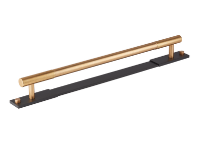 Armac Martin MIX Plain Appliance Pull Handle & Backplate - Mixed Finish