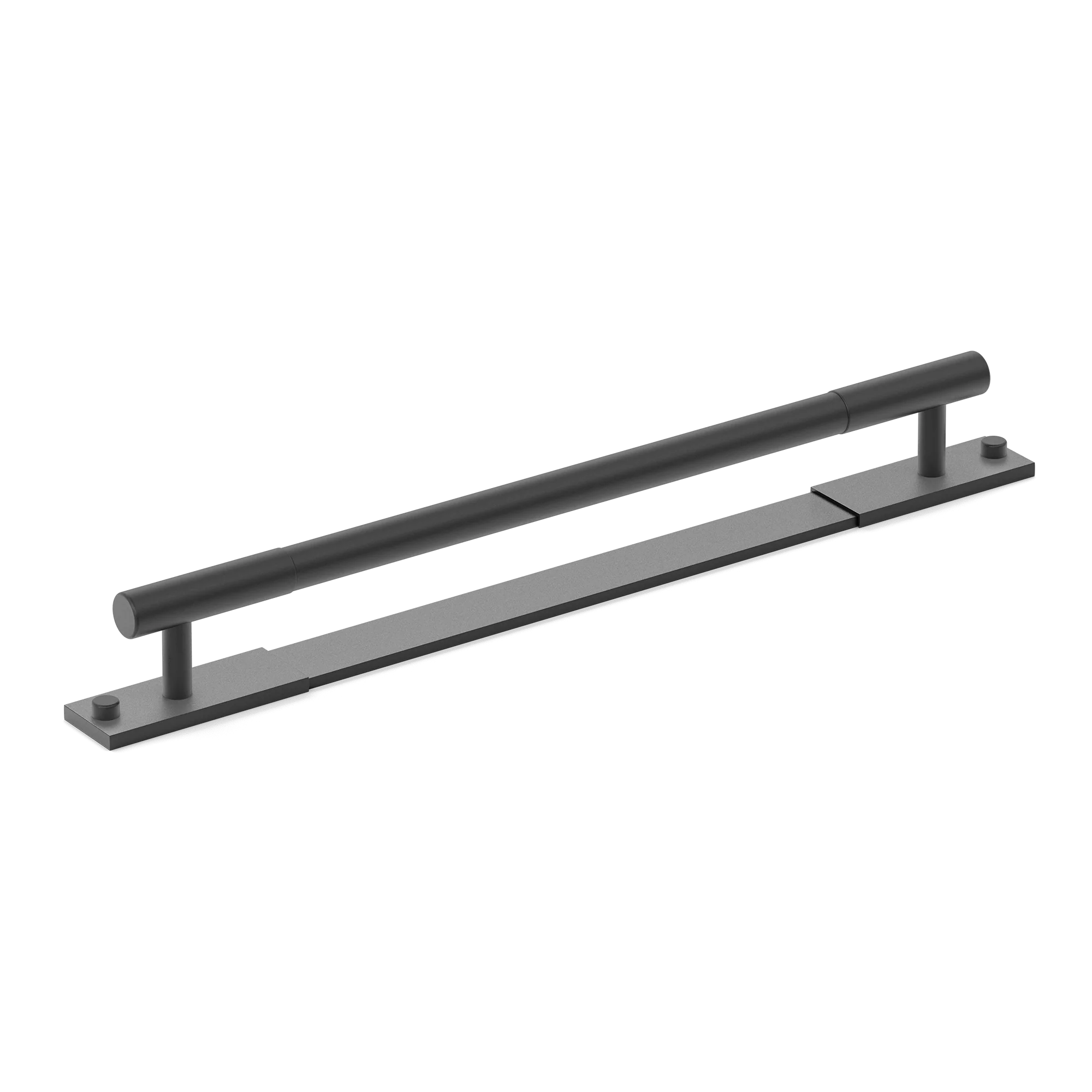 Armac Martin MIX PlainAppliance Pull in 384mm / Matt Black Lacquered