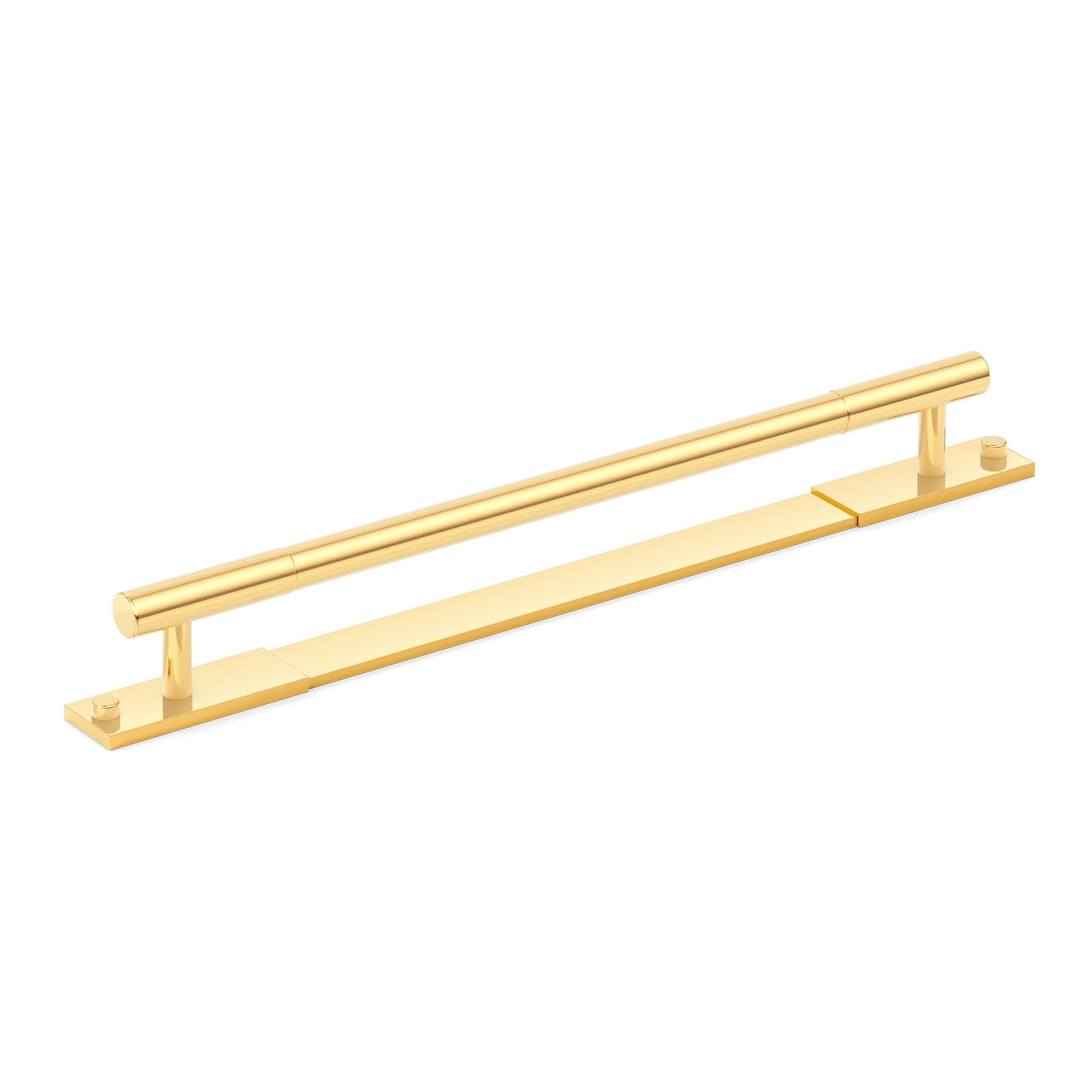 Armac Martin MIX PlainAppliance Pull in 384mm / Polished Brass Lacquered