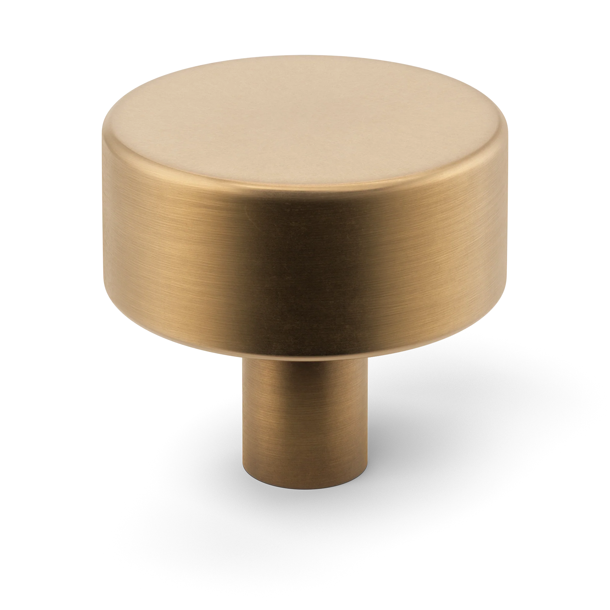 Armac Martin MIX Plain Cabinet Knob in 32mm / Fine English Antique