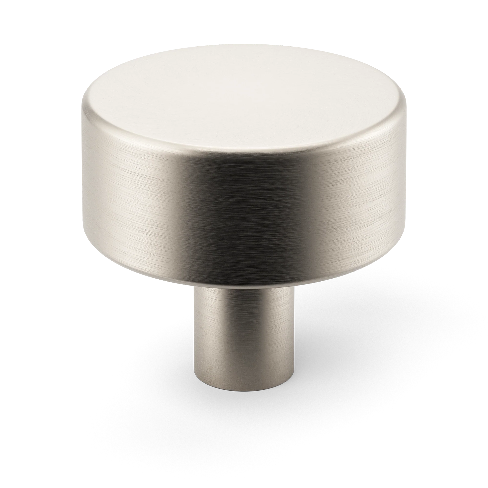 Armac Martin MIX Plain Cabinet Knob in 32mm / Satin Nickel Plate