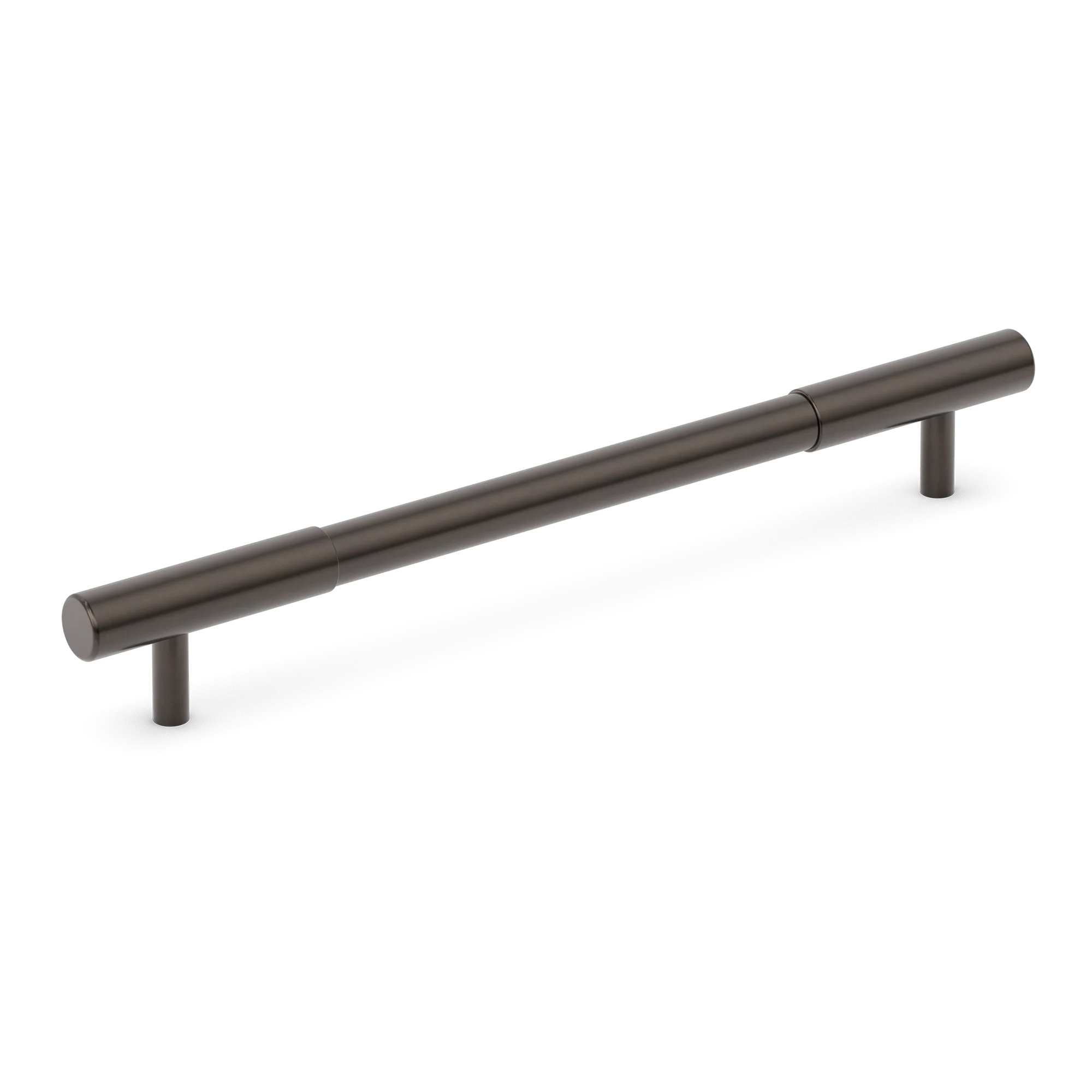 Armac Martin MIX Plain Pull Handle in 128mm / Dark Bronze