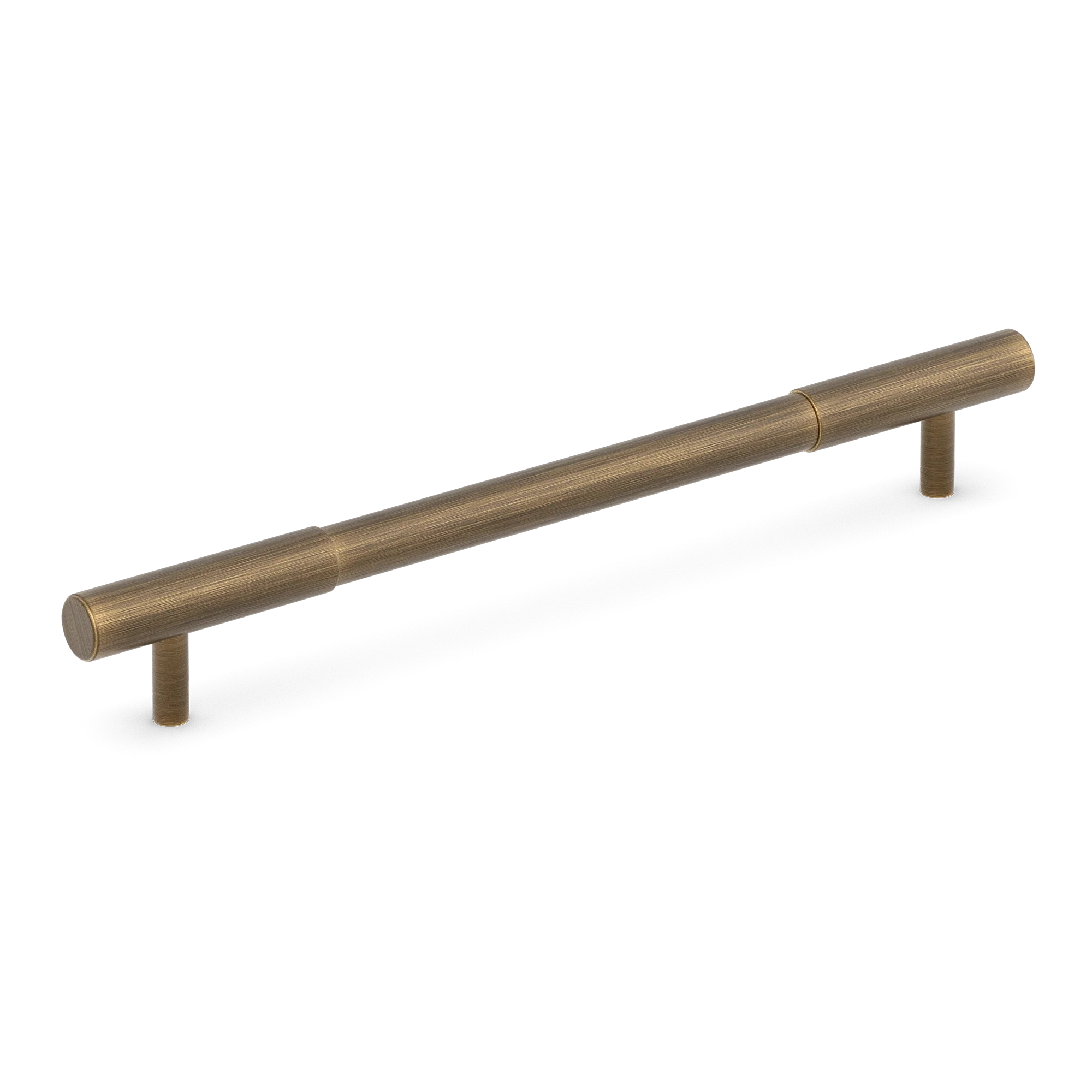 Armac Martin MIX Plain Pull Handle in 128mm / Satin Antique Satin Lacquered