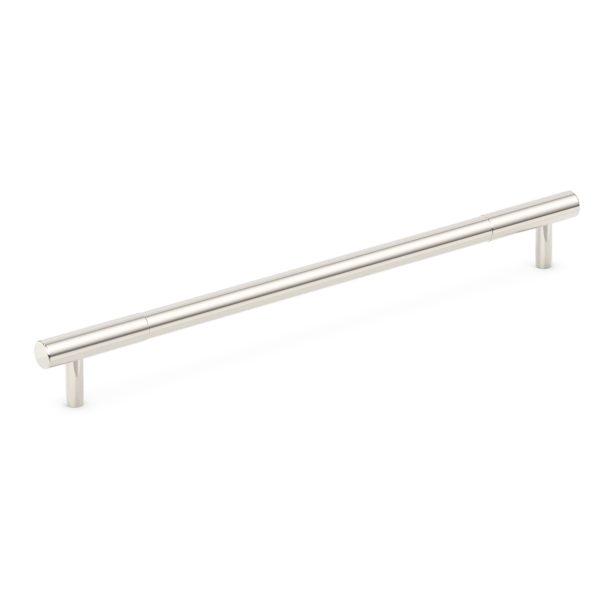 Armac Martin MIX Plain Appliance Pull Handle in 384mm / Polished Nickel Plate