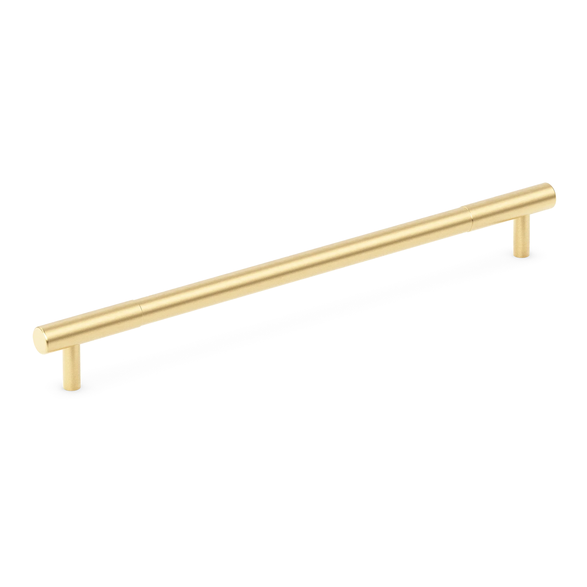 Armac Martin MIX Plain Appliance Pull Handle in 384mm / Satin Brass Satin Lacquered
