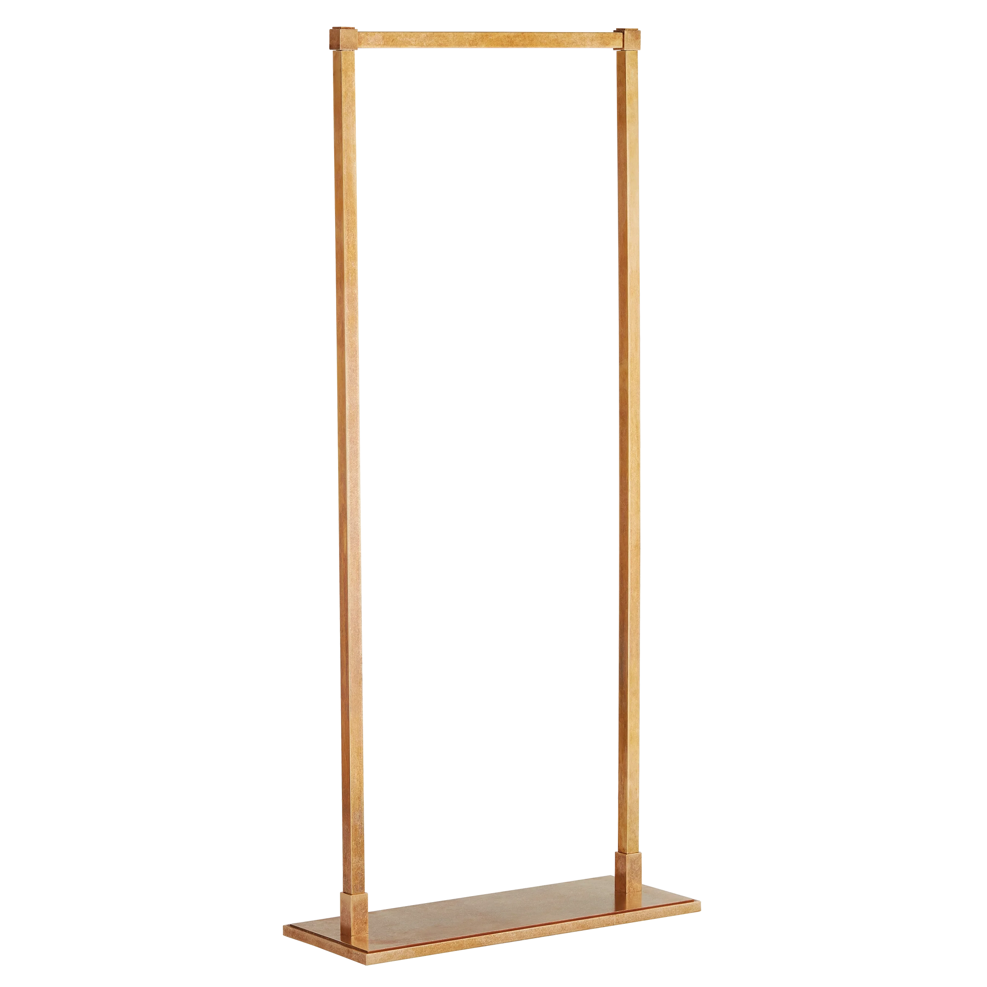 Armac Martin Claremont Freestanding Hand Towel Rail in 330mm / Burnished Brass