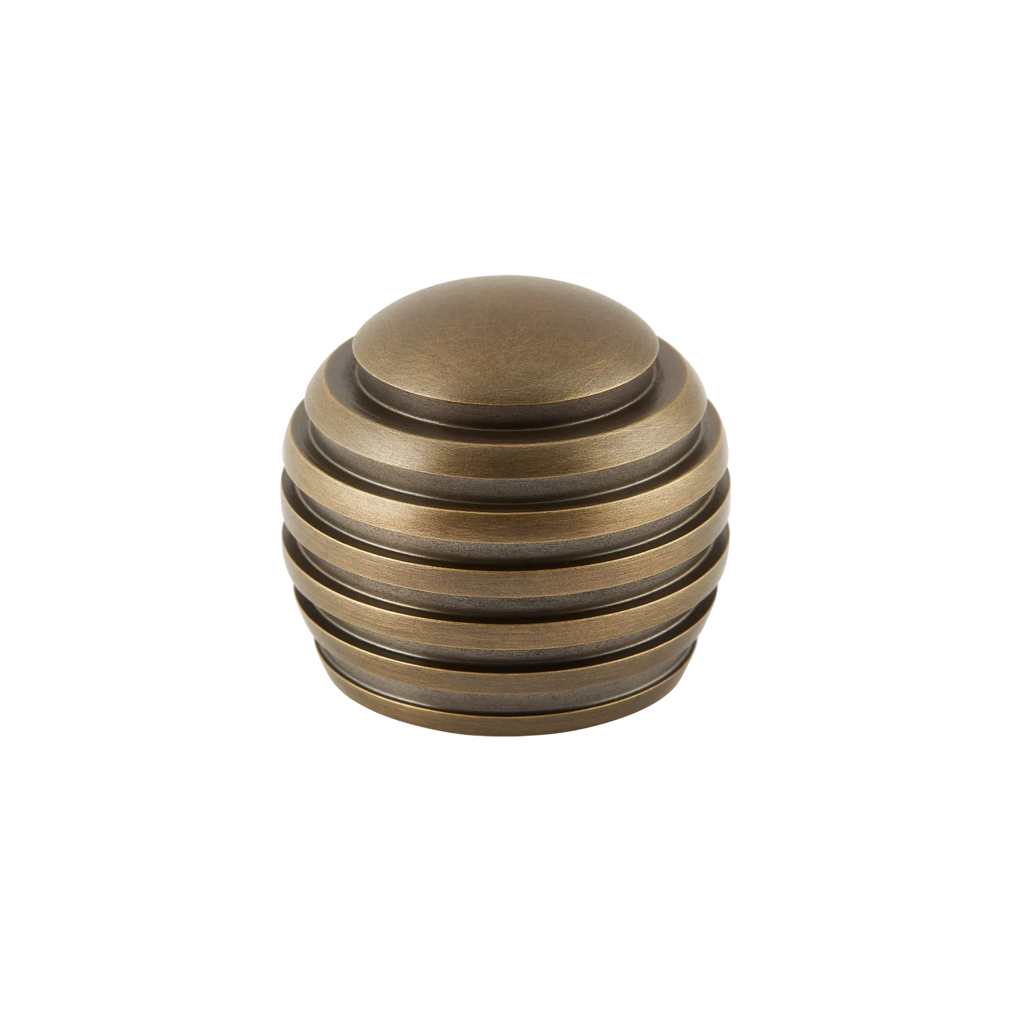 Armac Martin Nelson Cabinet Knob in 25mm / Satin Antique Satin Lacquered