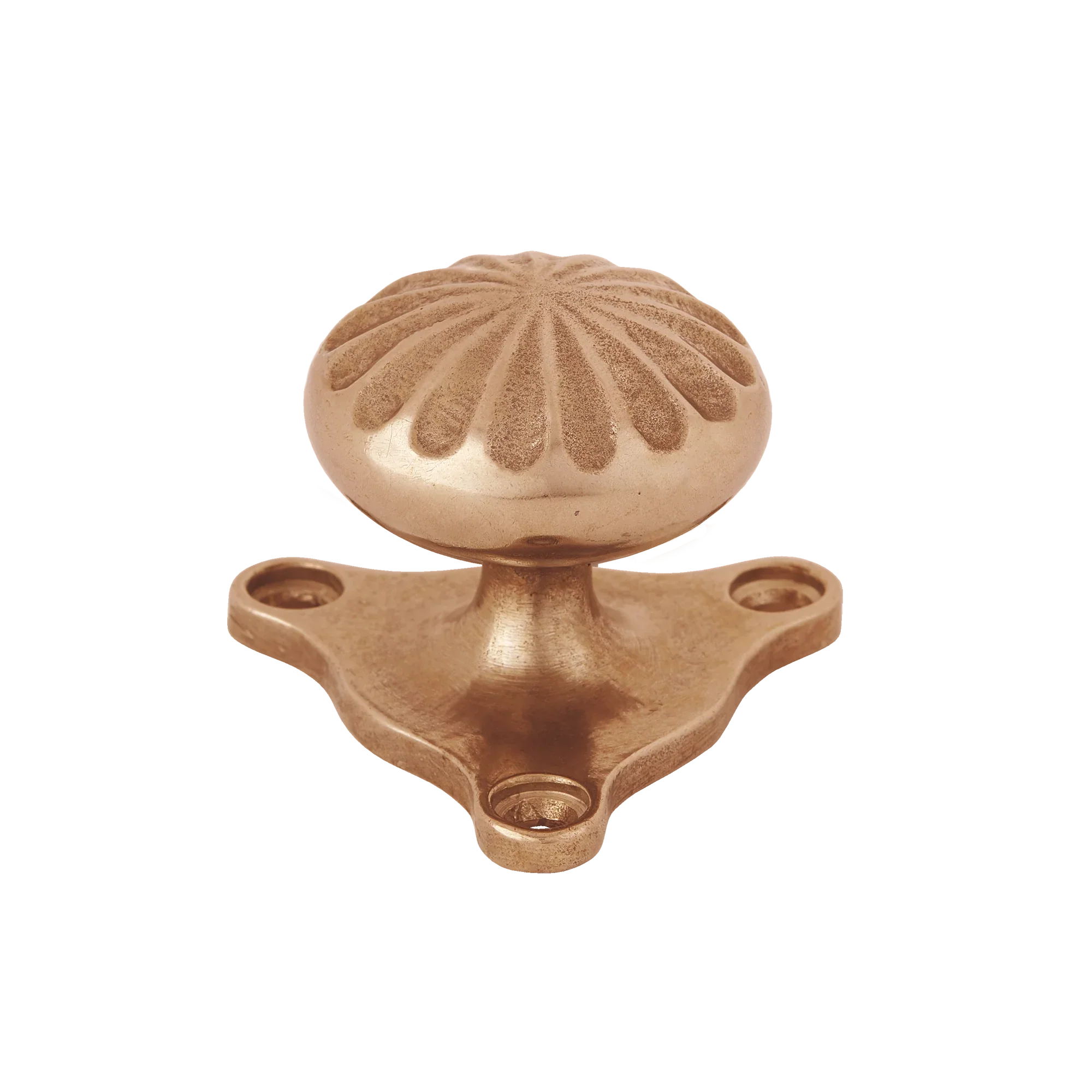 Armac Martin Oldbury Fluted Bronze Cabinet Knob in 32mm / Silicon Bronze