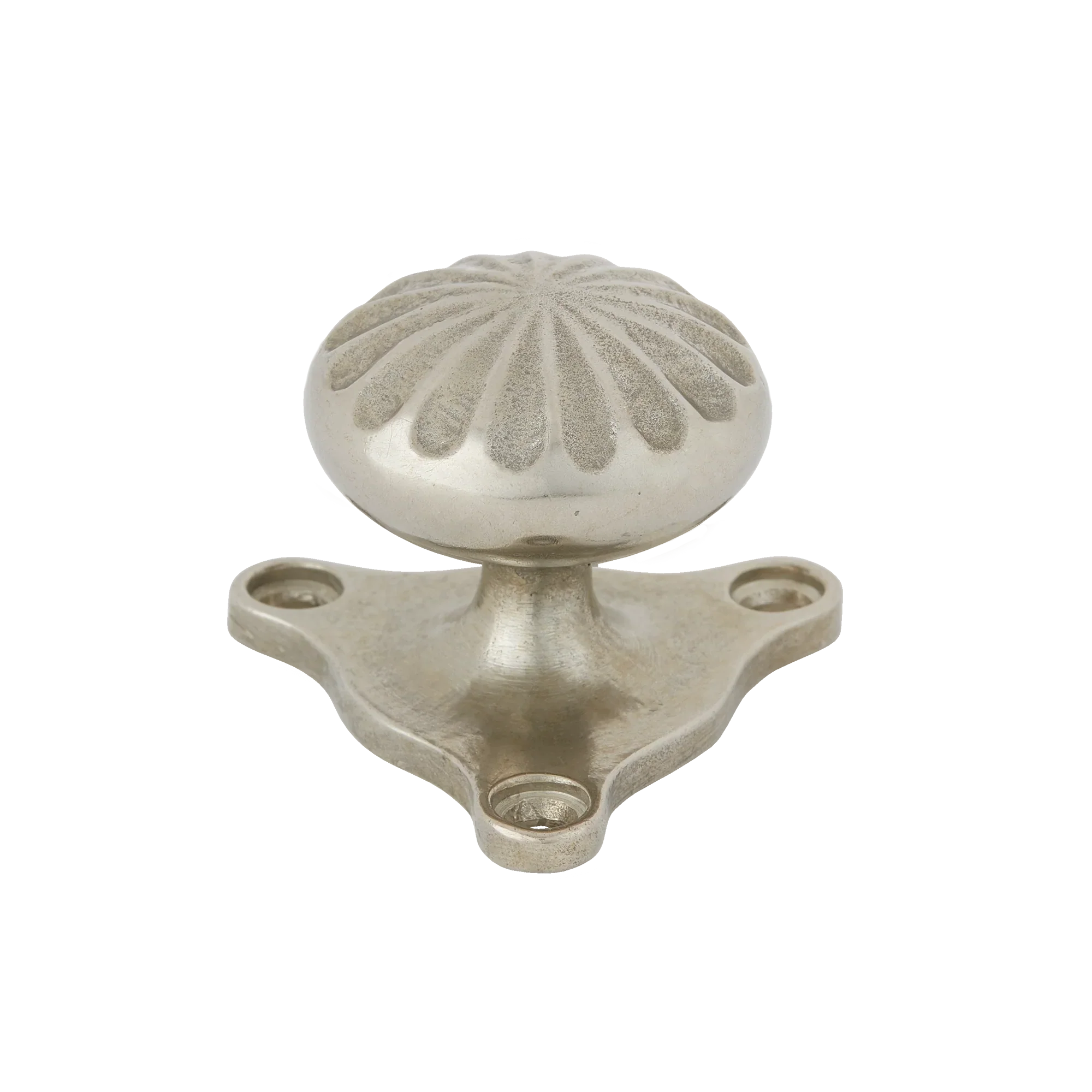 Armac Martin Oldbury Fluted Bronze Cabinet Knob in 32mm / White Bronze