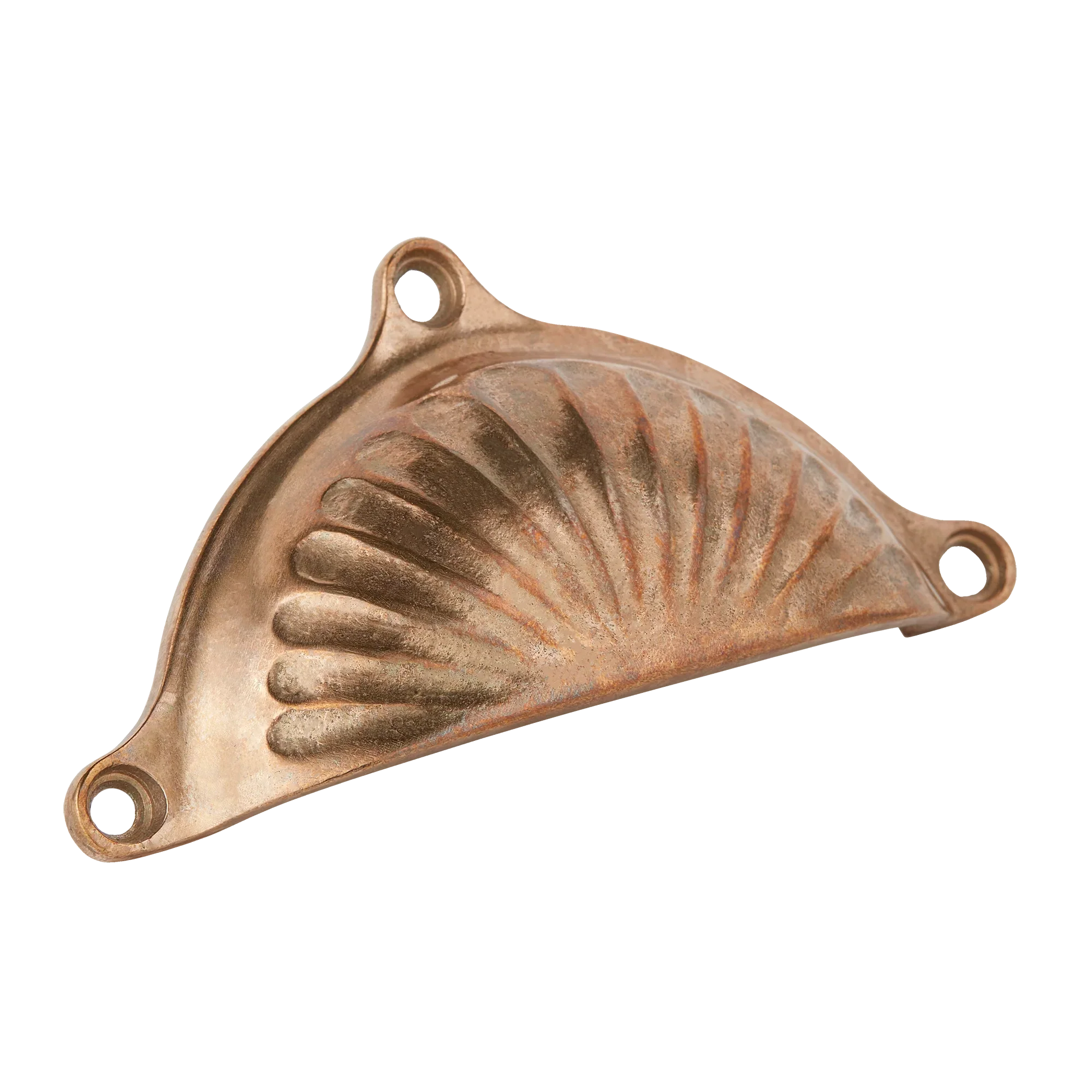 Armac Martin Oldbury Fluted Bronze Cup Pull in 104mm / Silicon Bronze