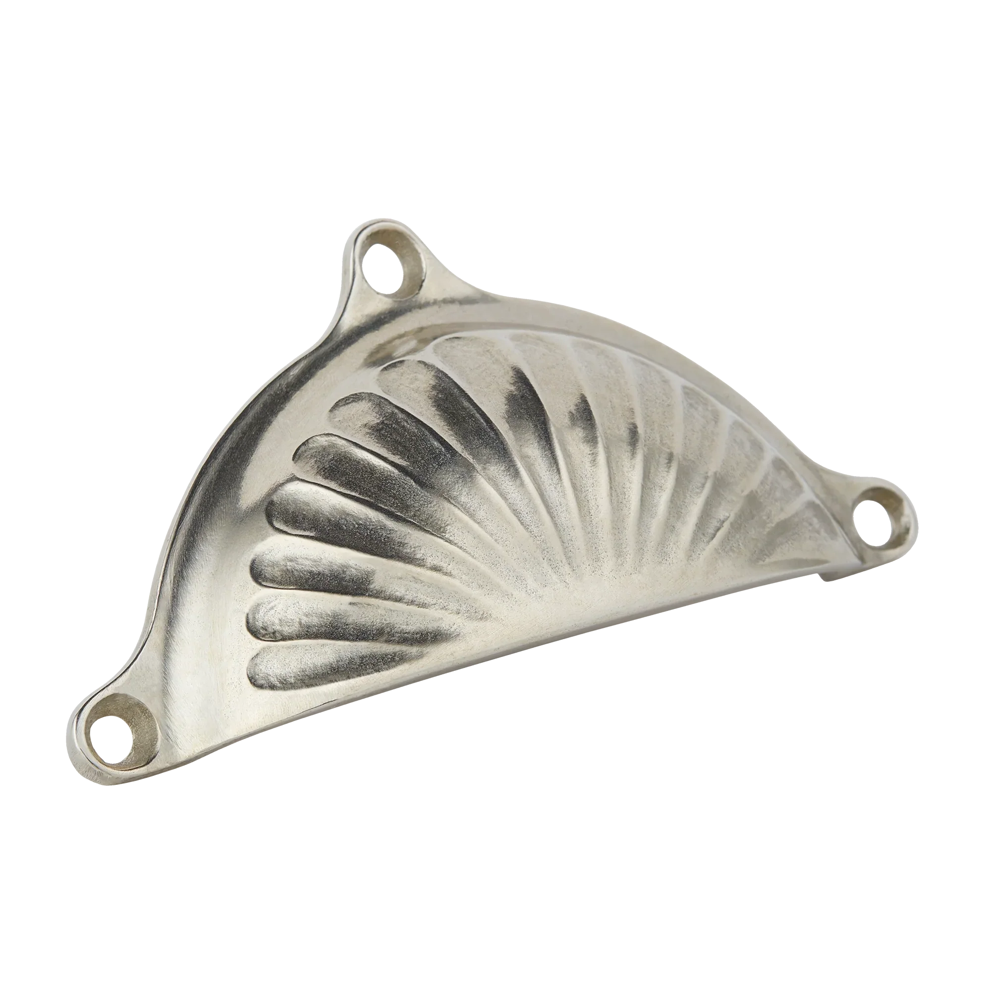 Armac Martin Oldbury Fluted Bronze Cup Pull in 104mm / White Bronze