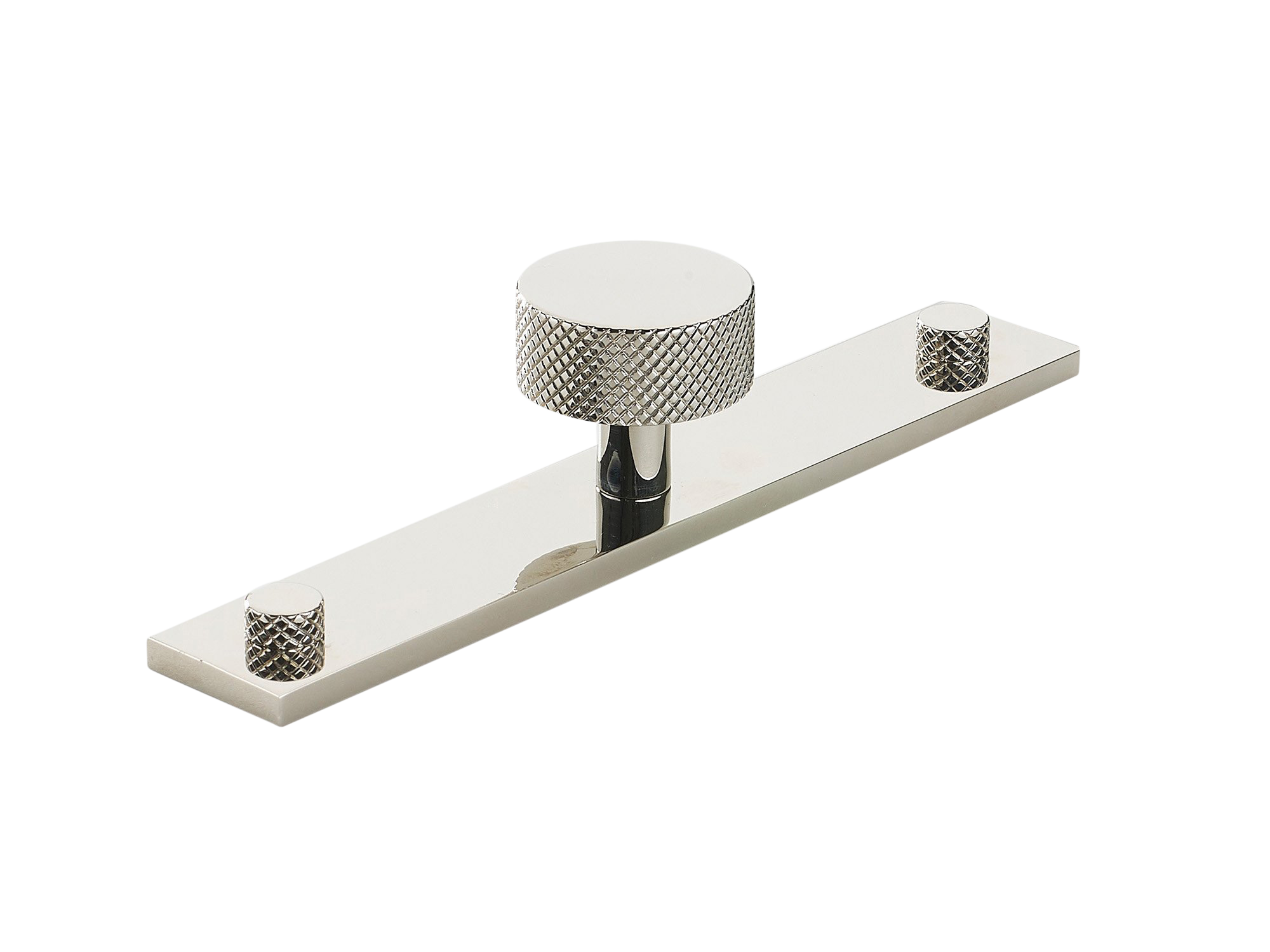 Armac Martin MIX Diamond Knurled Cabinet Knob & Backplate