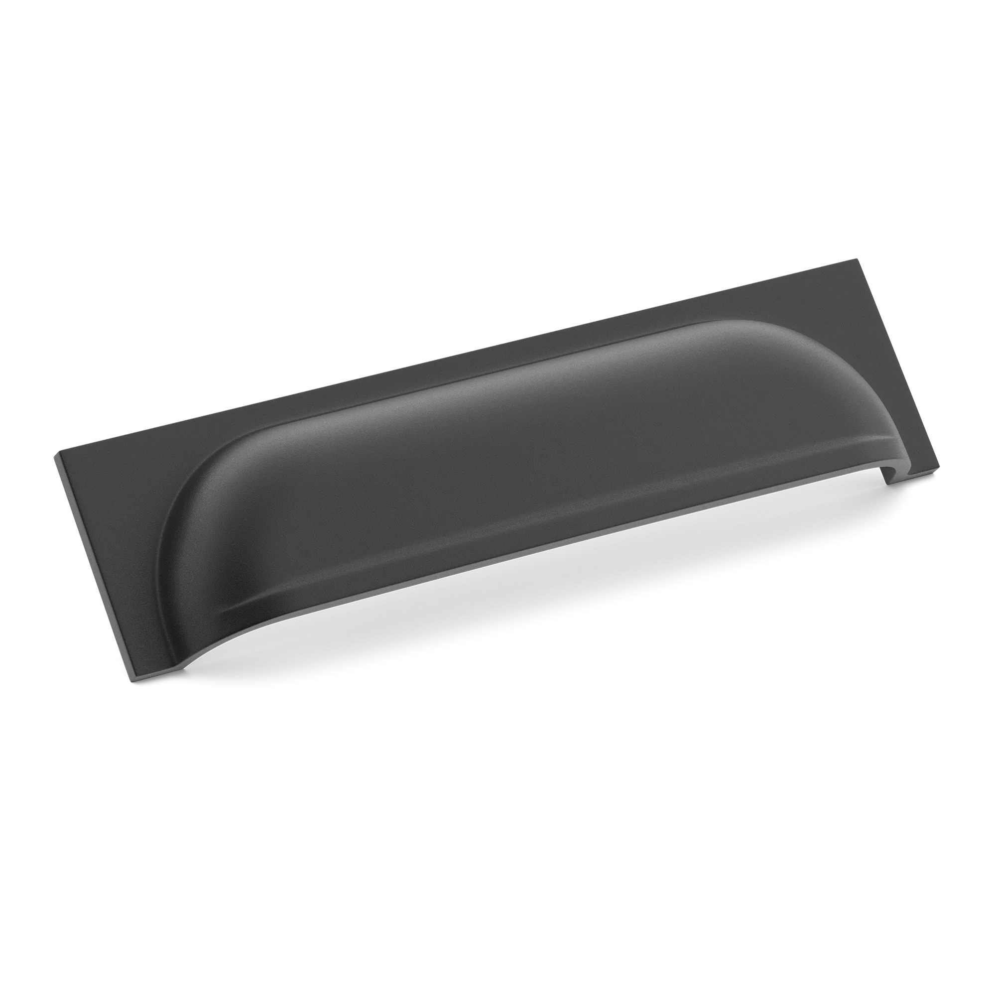 Armac Martin Queslett Cup Pull in 96mm / Matt Black Lacquered