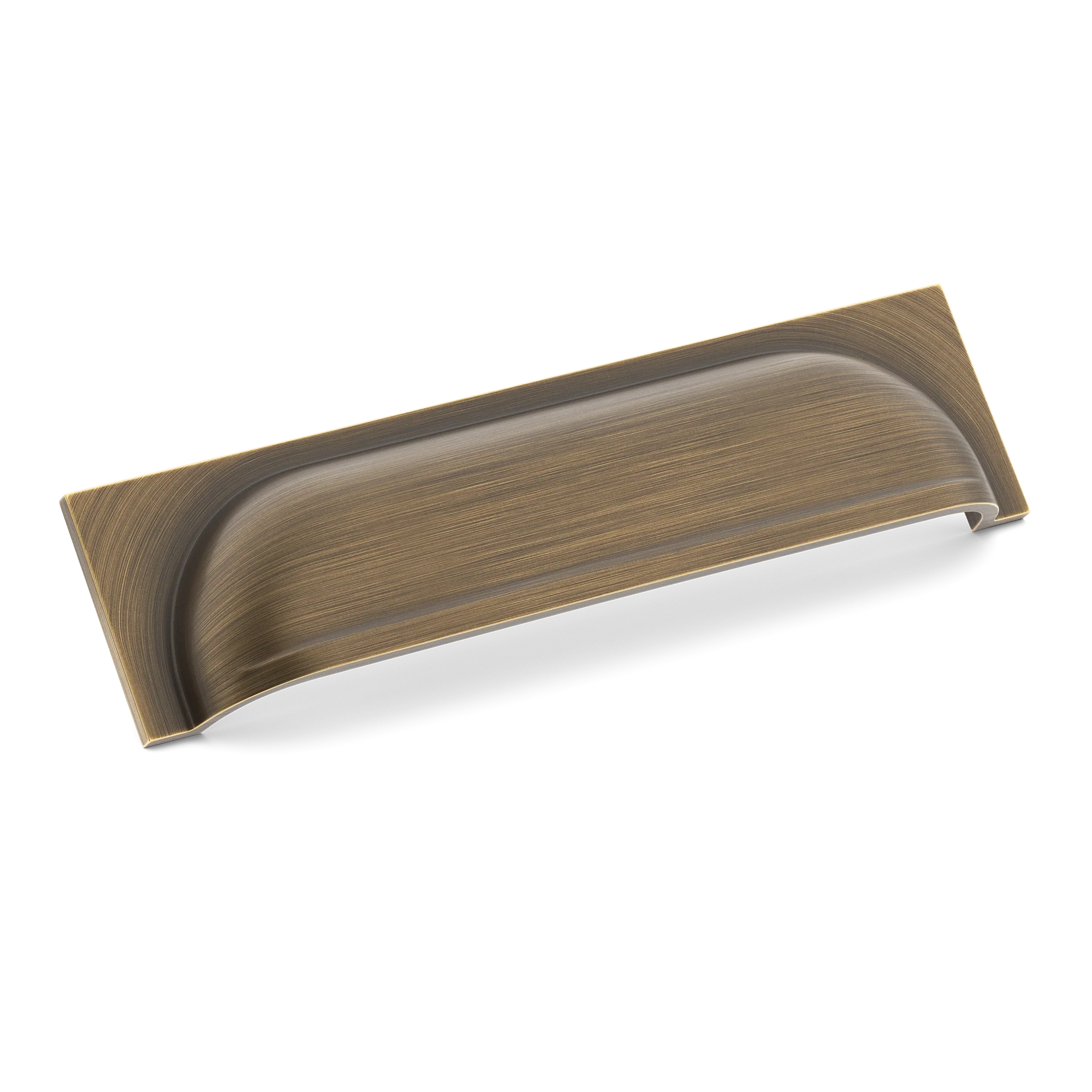 Armac Martin Queslett Cup Pull in 96mm / Satin Antique Satin Lacquered