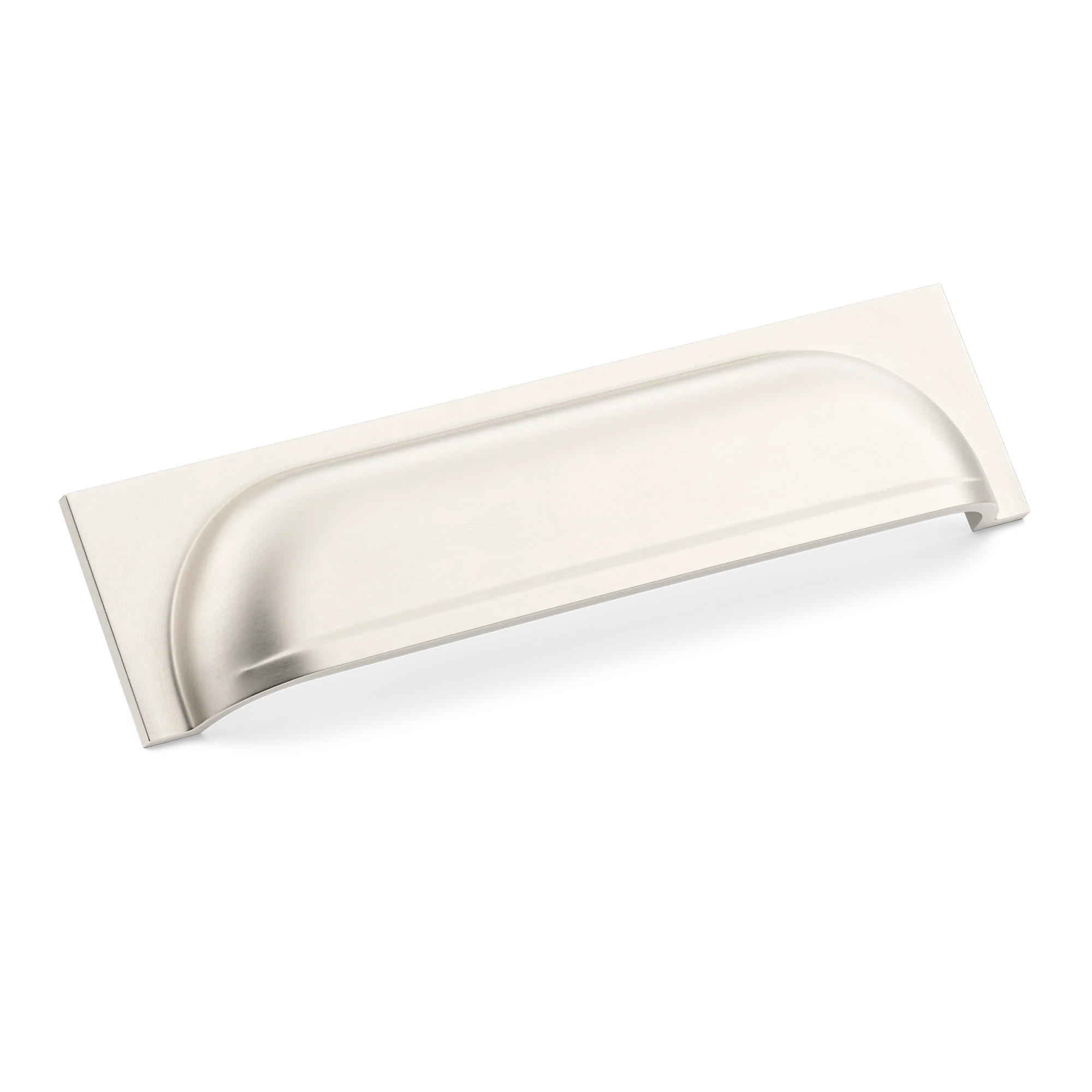 Armac Martin Queslett Cup Pull in 96mm / Satin Nickel Plate