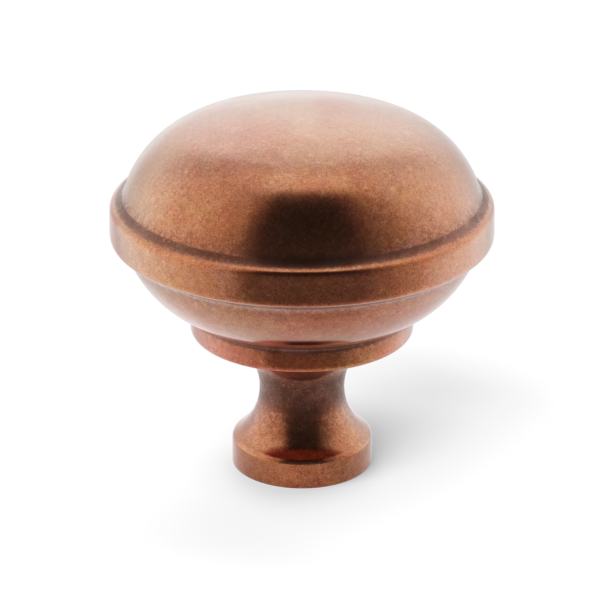 Armac Martin Queslett Cabinet Knob in 28mm / Aged Copper