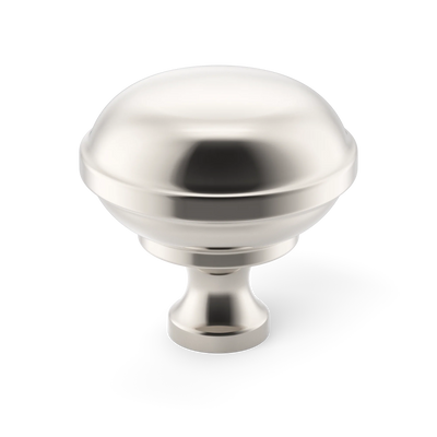Armac Martin Queslett Cabinet Knob in 28mm / Polished Nickel Plate