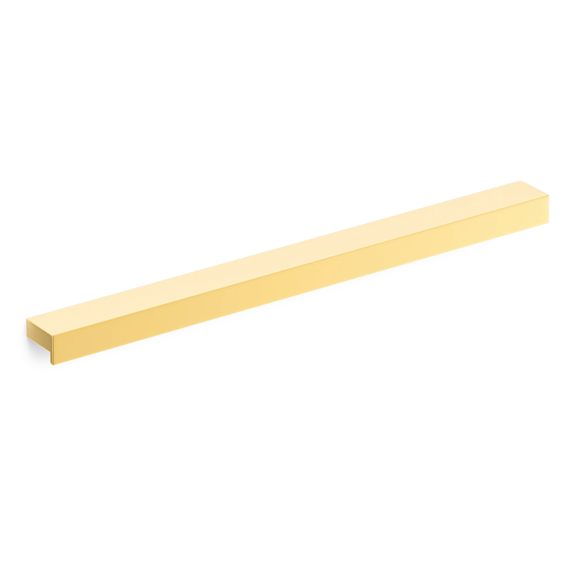 Armac Martin Quinton Pull Handle in 120mm / Polished Brass Lacquered