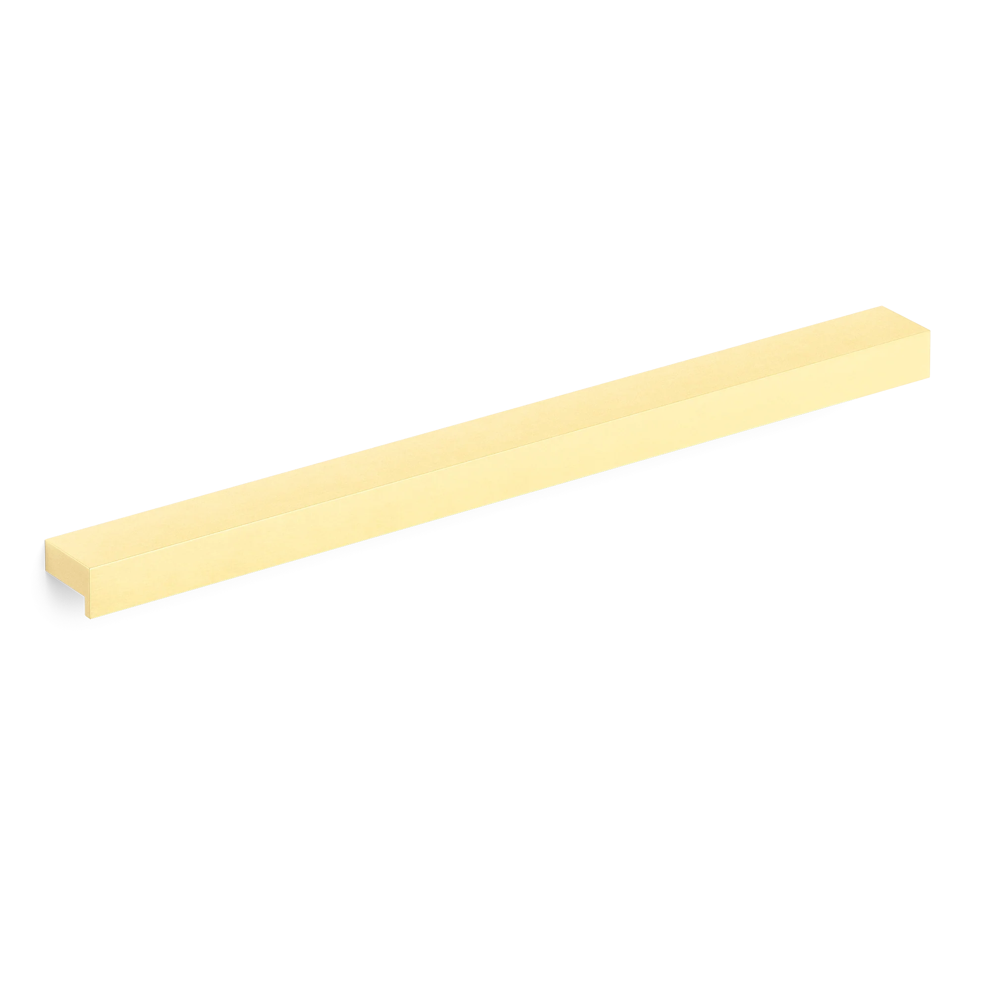 Armac Martin Quinton Pull Handle in 120mm / Satin Brass Lacquered