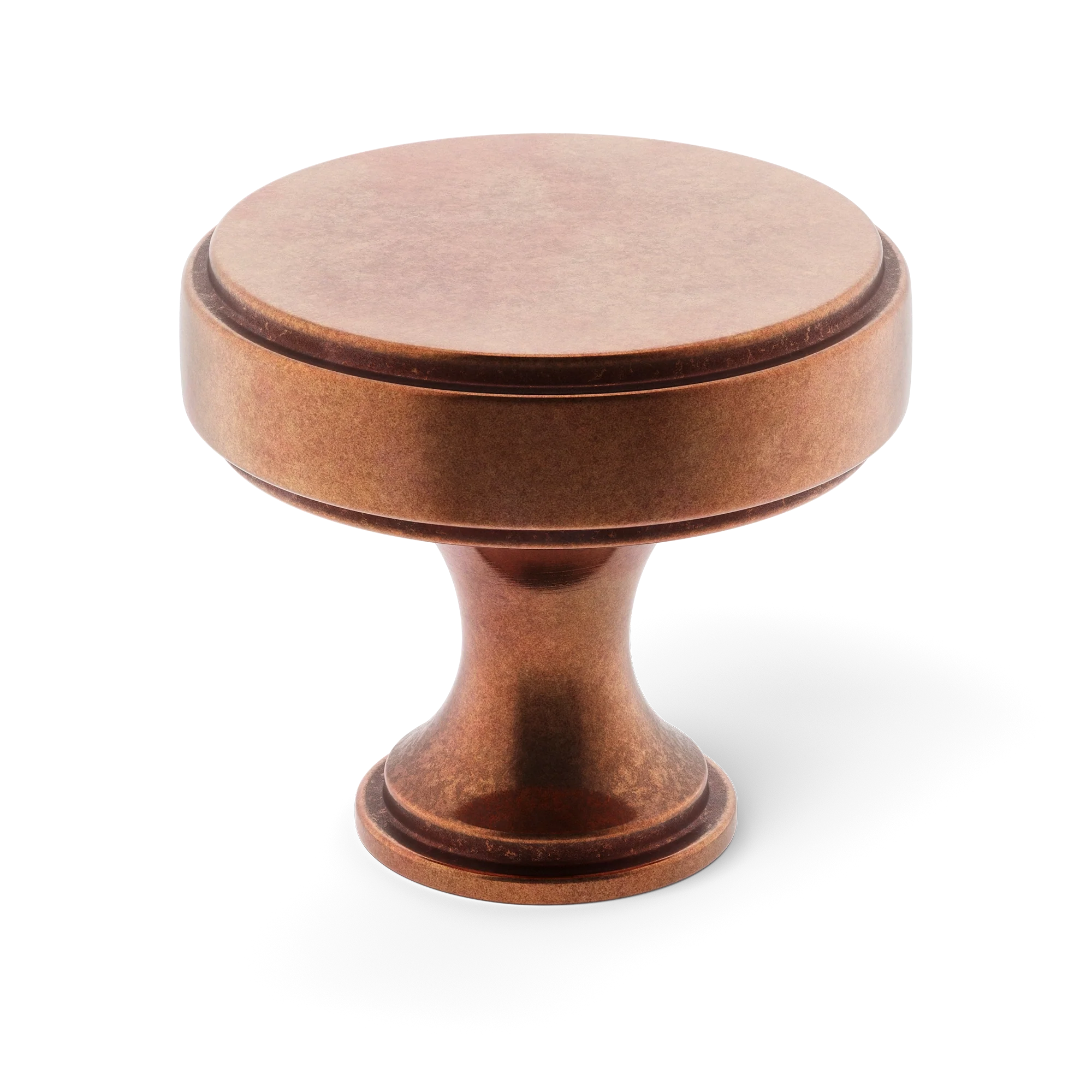 Armac Martin Rotunda Cabinet Knob in 25mm / Aged Copper