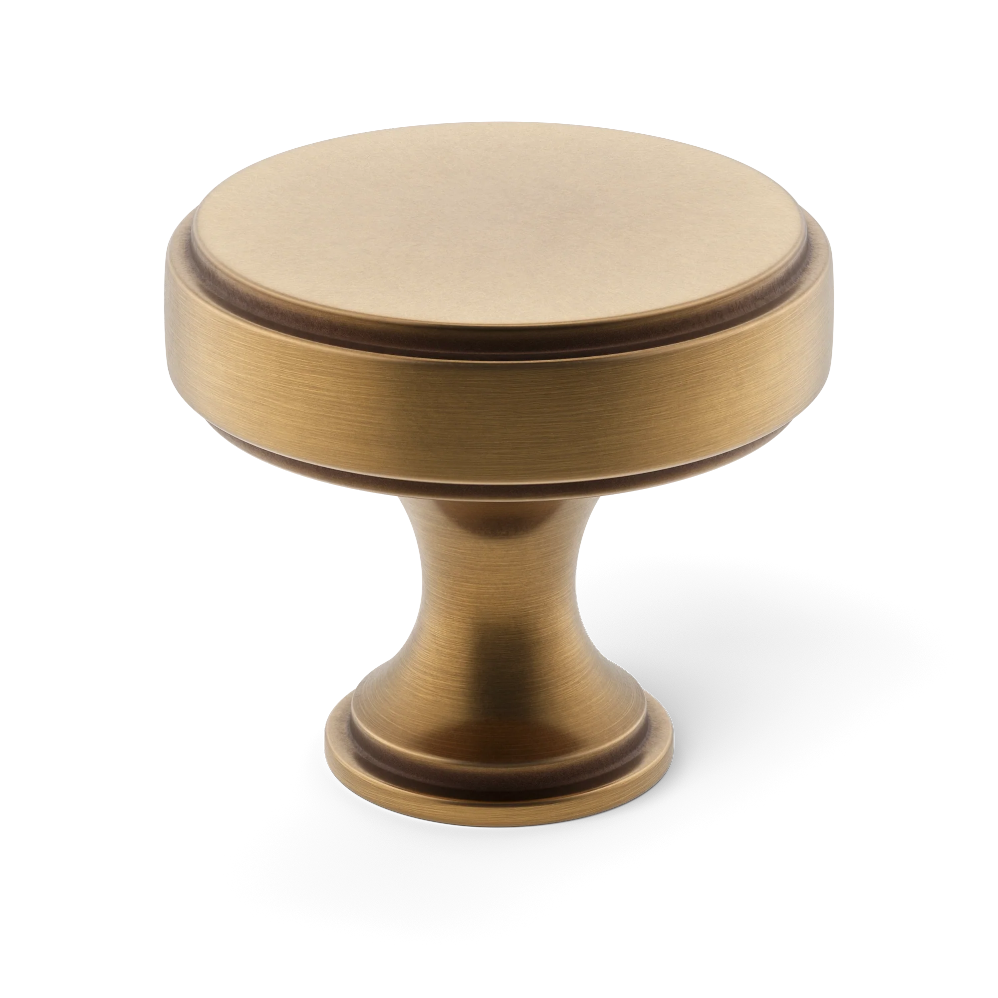 Armac Martin Rotunda Cabinet Knob in 25mm / Fine English Antique