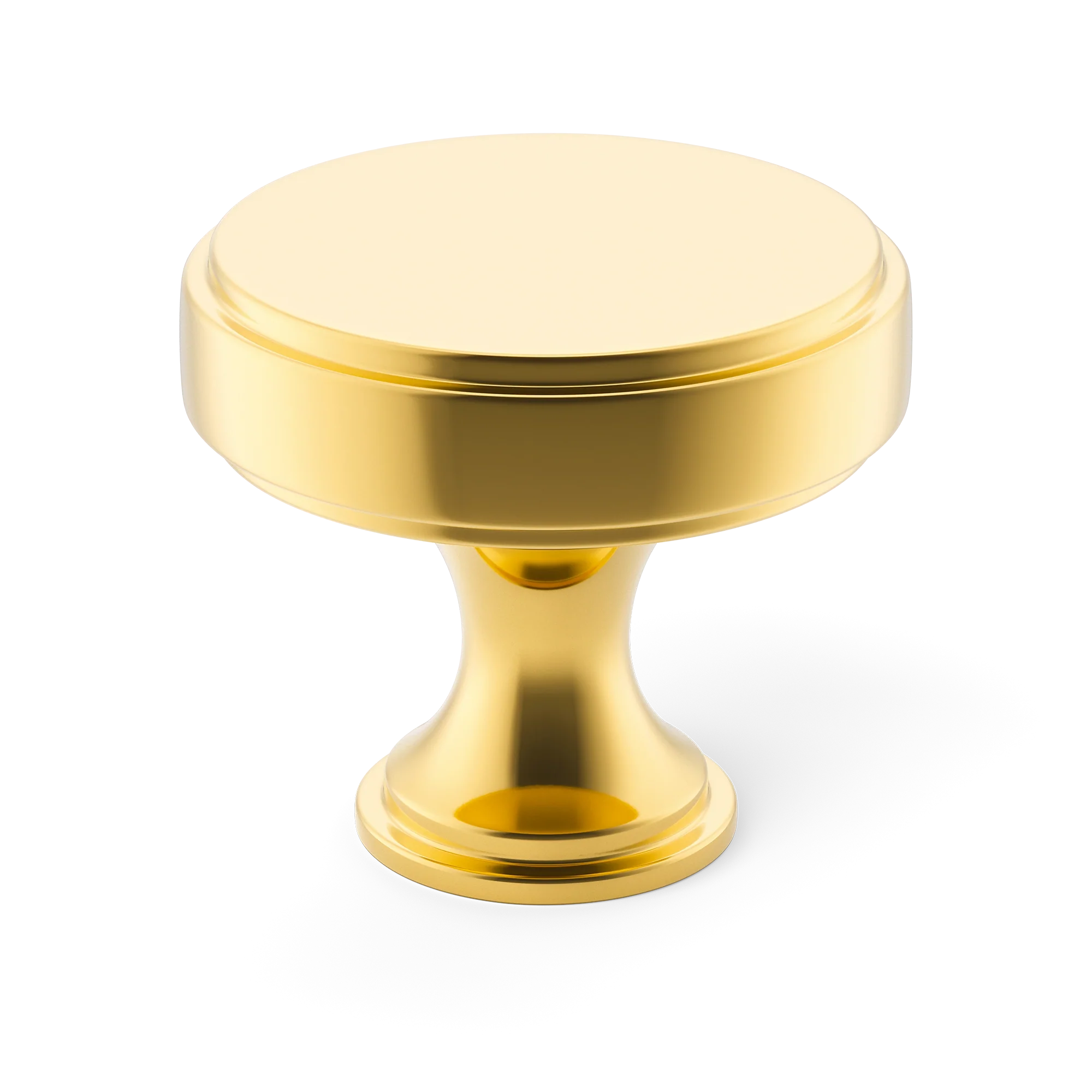 Armac Martin Rotunda Cabinet Knob in 25mm / Polished Brass Lacquered