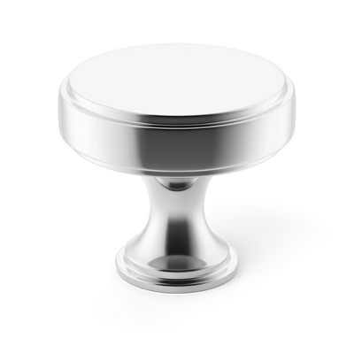 Armac Martin Rotunda Cabinet Knob in 25mm / Polished Chrome Plate