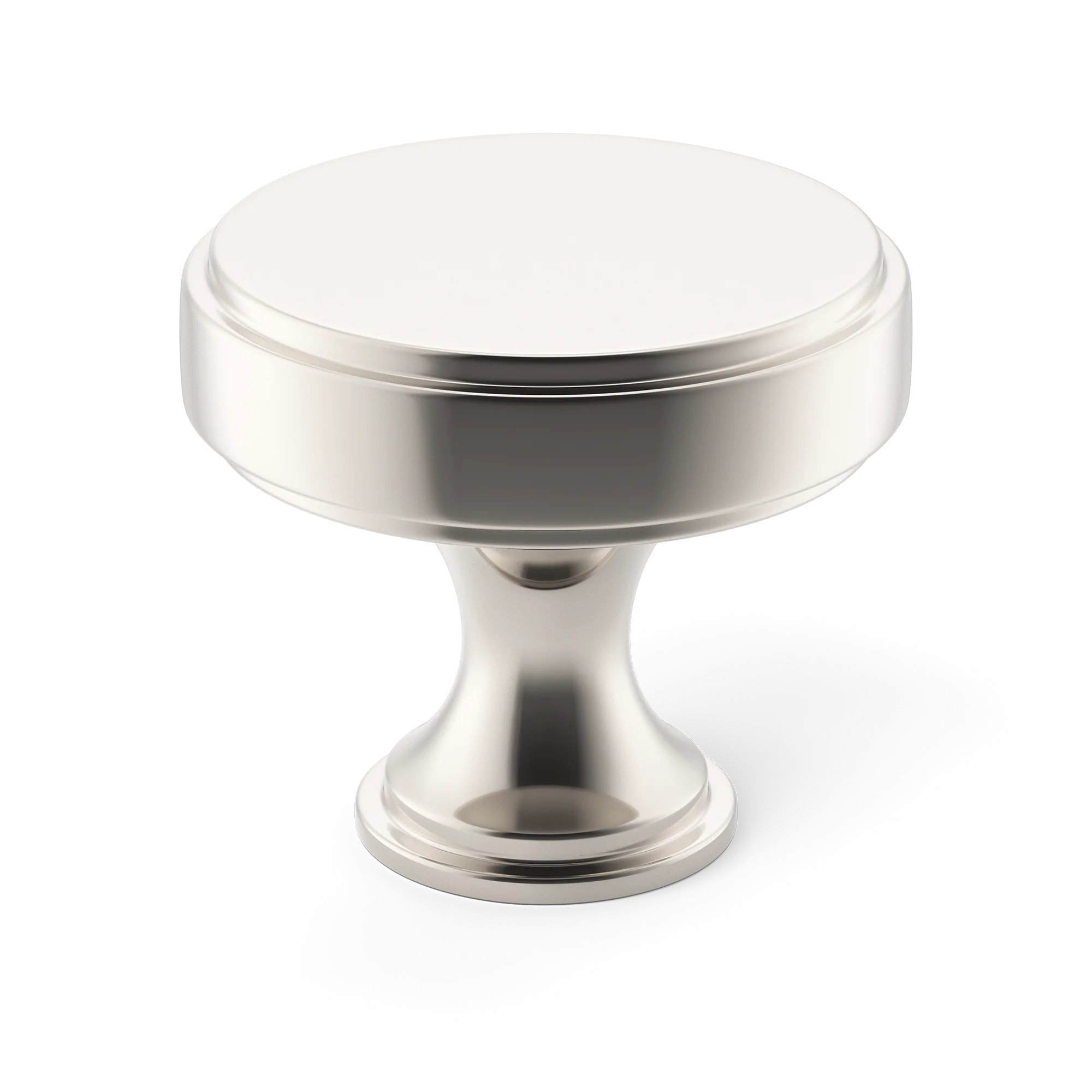 Armac Martin Rotunda Cabinet Knob in 25mm / Polished Nickel Plate