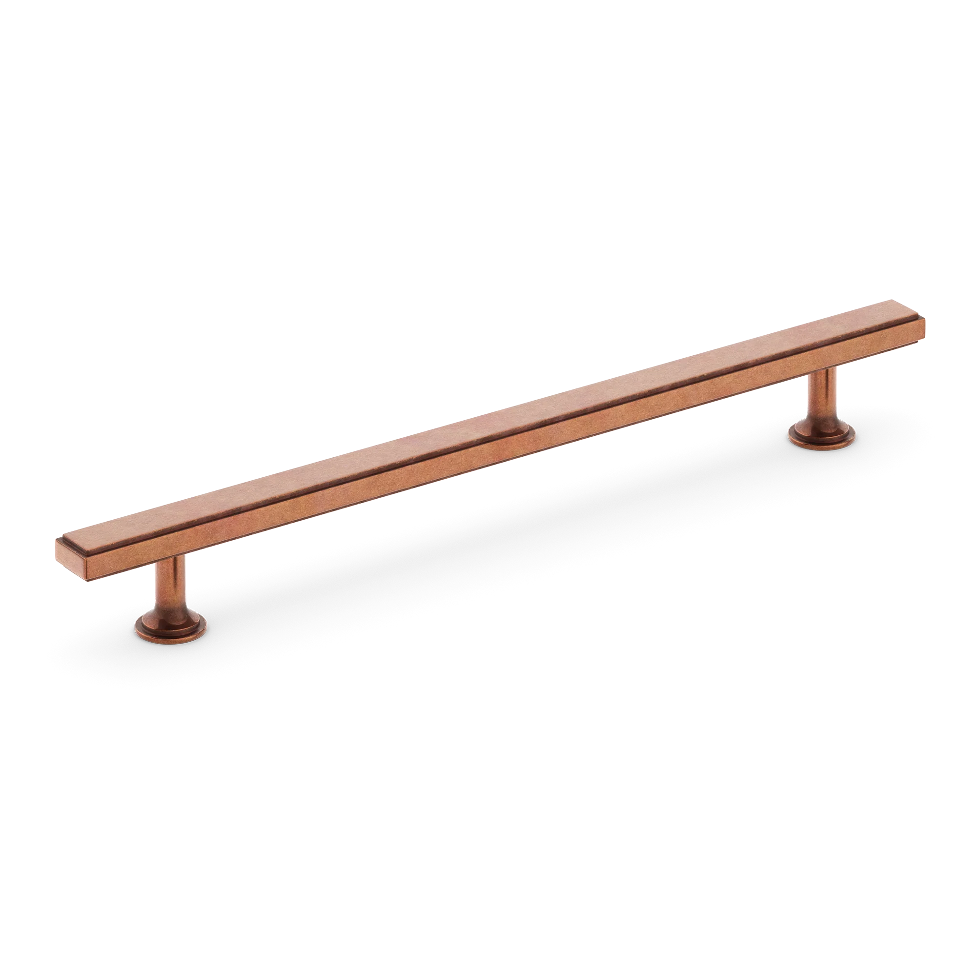 Armac Martin Rotunda Cabinet Handle in 96mm / Aged Copper